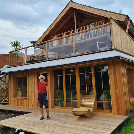 Ferienhaus Naturstammhaus, Blockhaus
